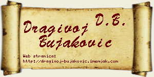 Dragivoj Bujaković vizit kartica